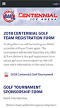 Mobile Screenshot of centennialicearena.com
